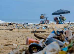 contaminación playa